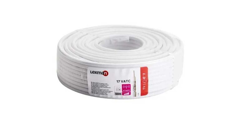 Câble antenne tv coaxial 17 VATC 50m LEXMAN à vendre Douala