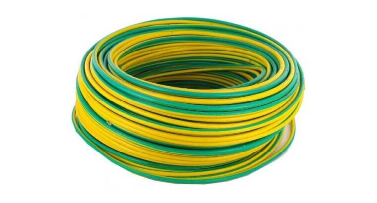 Cable électrique TH 2.5mm jaune vert à vendre à Douala