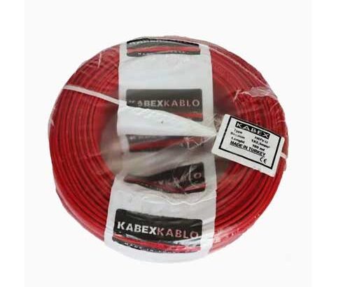 Kabexkablo Câble électrique 1×1.5mm2 rigide rouge à vendre Douala
