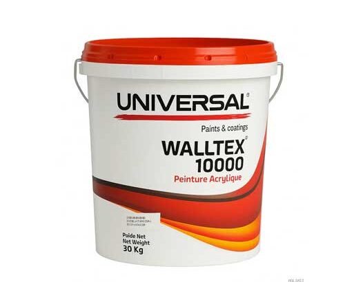 Walltex 10000 Universal 30Kg – Peinture intérieur à vendre Douala Cameroun
